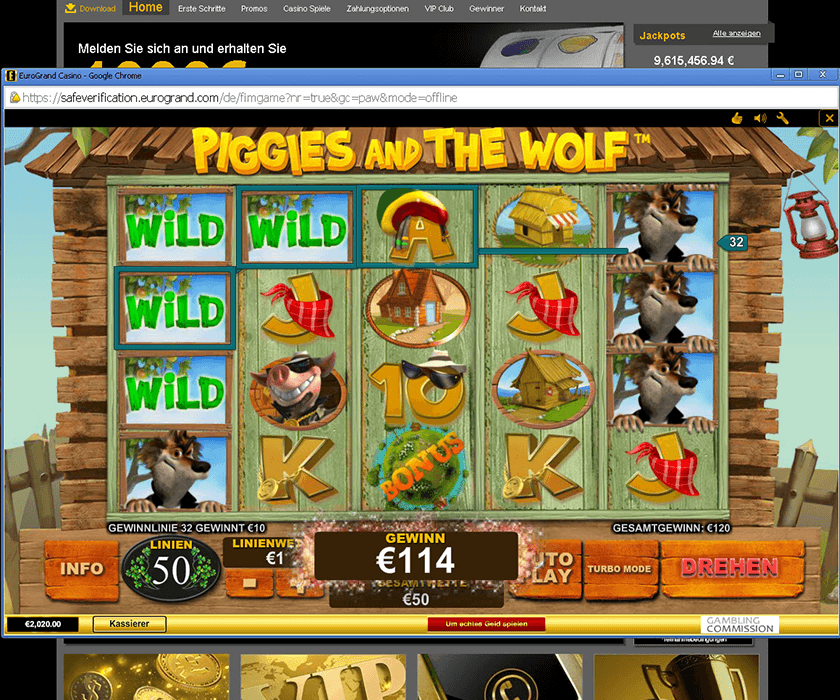 Piggies and the Wolf Slot