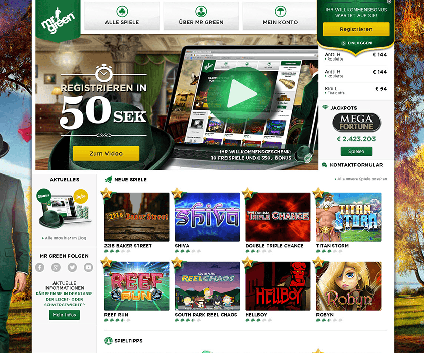 So sollte jedes Online Casino heute aussehen